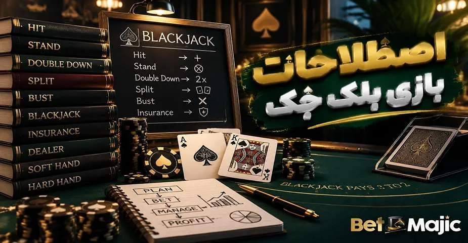 اصطلاحات بازی بلک جک